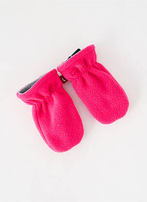 Gants doublure rose CMP fille