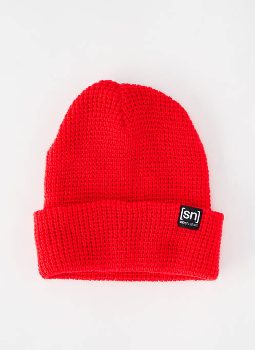 Bonnet rouge SUPER.NATURAL pour unisexe