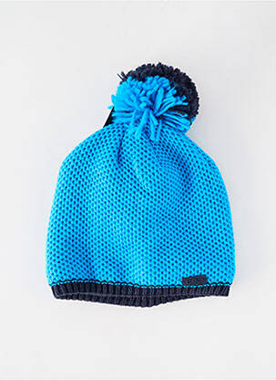 Bonnet maille grosse maille bleu CMP garçon