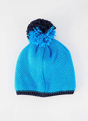 Bonnet maille grosse maille bleu CMP garçon