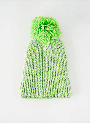 Bonnet doublure vert CMP enfant