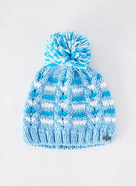 Bonnet maille grosse maille bleu CMP enfant