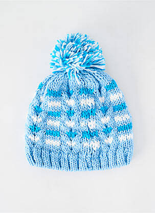 Bonnet maille grosse maille bleu CMP enfant