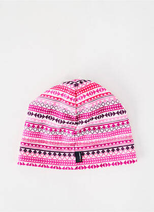 Bonnet imprimé fantaisie rose BUFF fille