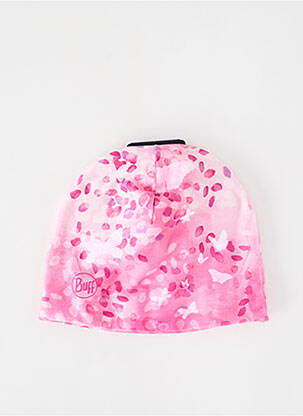 Bonnet imprimé fantaisie rose BUFF fille