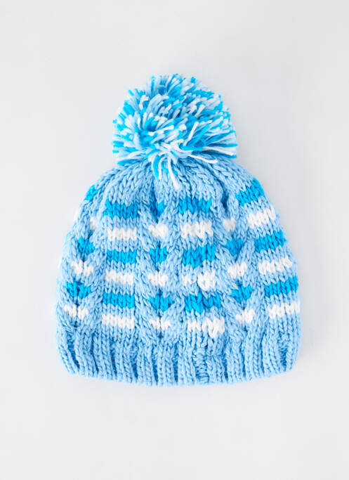 Bonnet bleu CMP pour enfant