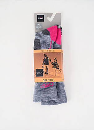 Chaussettes imprimé fantaisie rose CMP fille