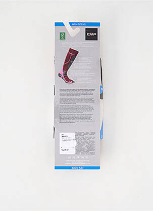 Chaussettes imprimé fantaisie rouge CMP enfant