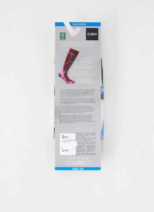 Chaussettes rouge CMP pour enfant