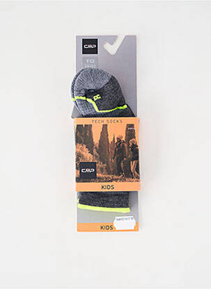 Chaussettes imprimé fantaisie gris CMP garçon