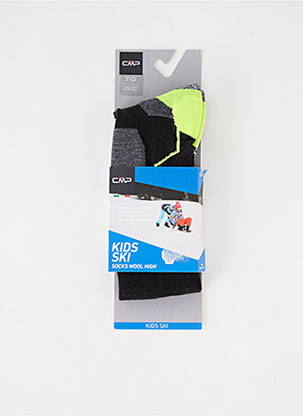 Chaussettes imprimé fantaisie gris CMP garçon