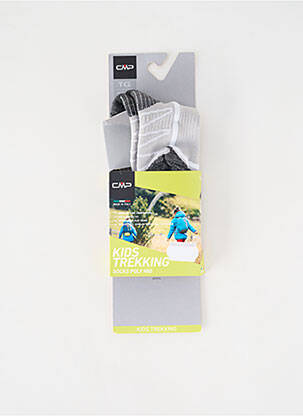 Chaussettes imprimé fantaisie gris CMP enfant