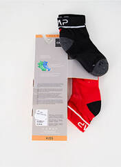 Chaussettes rouge CMP pour enfant seconde vue