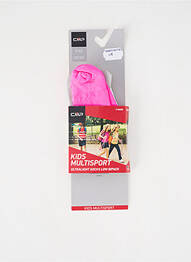 Chaussettes stretch rose CMP fille