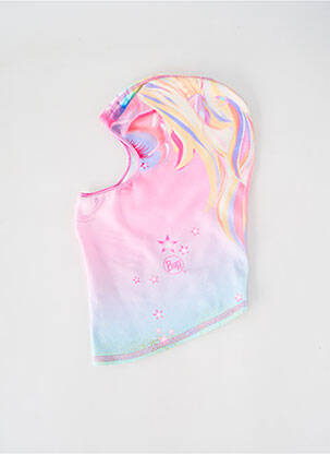 Bonnet imprimé fantaisie rose BUFF fille
