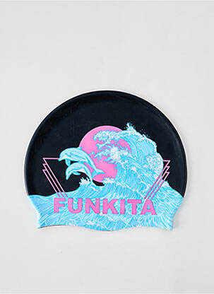 Bonnet sport natation noir FUNKITA femme