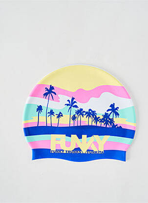 Bonnet sport natation bleu FUNKY homme