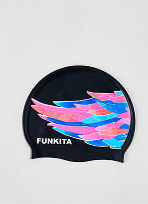 Bonnet sport natation noir FUNKITA femme