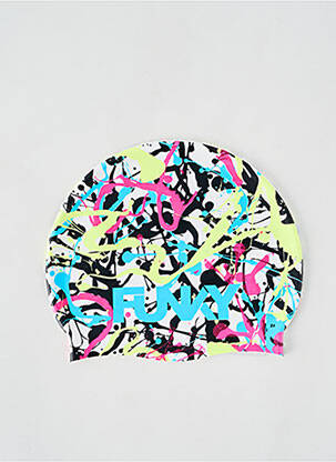 Bonnet sport natation noir FUNKY homme