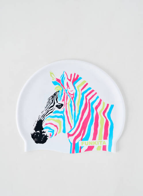 Bonnet blanc FUNKITA pour femme