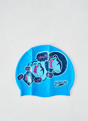 Bonnet imprimé fantaisie bleu SPEEDO unisexe