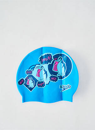 Bonnet imprimé fantaisie bleu SPEEDO unisexe