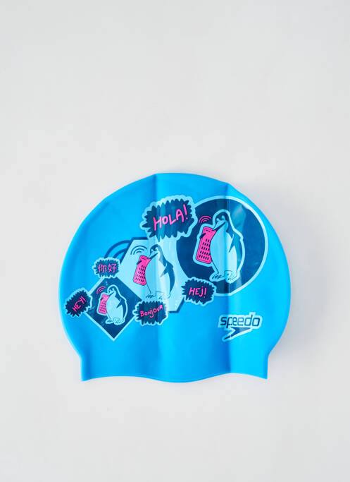 Bonnet imprimé fantaisie bleu SPEEDO unisexe