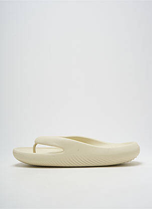 Tongs voute plantaire bout ouvert beige CROCS homme