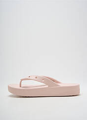 Tongs rose CROCS pour femme seconde vue