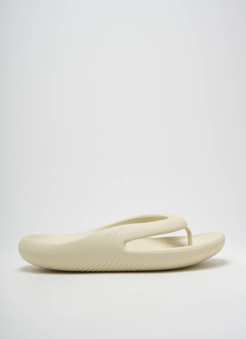 Tongs beige CROCS pour homme