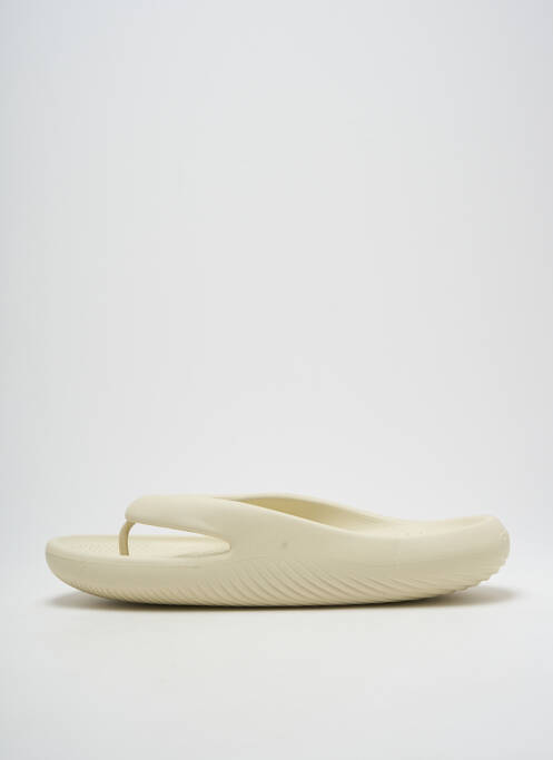 Tongs beige CROCS pour homme