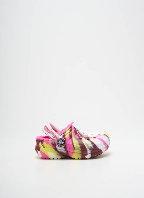 Mules/Sabots rose CROCS pour fille