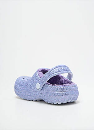 Mules/sabots bout rond bout rond violet CROCS fille