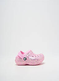 Mules/sabots bout rond bout rond rose CROCS fille