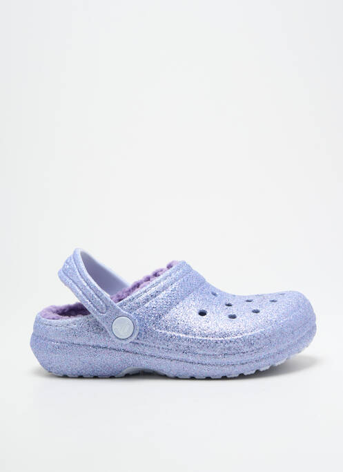 Mules/Sabots violet CROCS pour fille