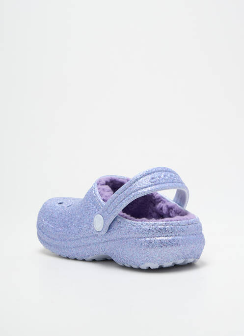 Mules/Sabots violet CROCS pour fille