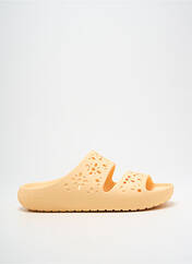 Mules/Sabots jaune CROCS pour femme seconde vue