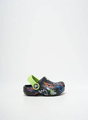 Mules/sabots bout rond bout rond noir CROCS garçon