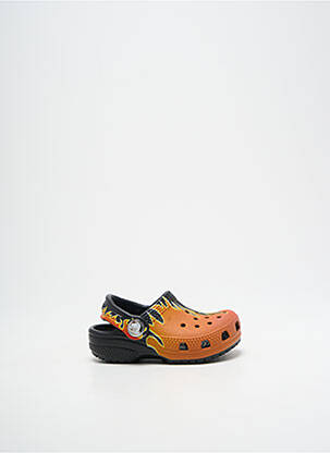 Mules/sabots bout rond bout rond orange CROCS garcon