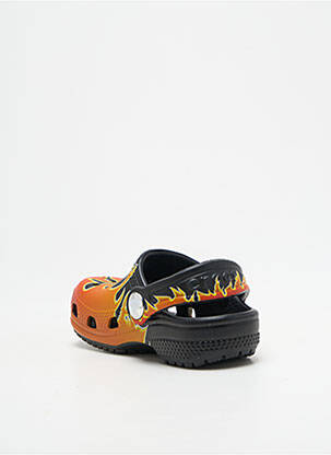 Mules/sabots bout rond bout rond orange CROCS garçon