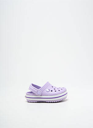 Mules/Sabots violet CROCS pour fille
