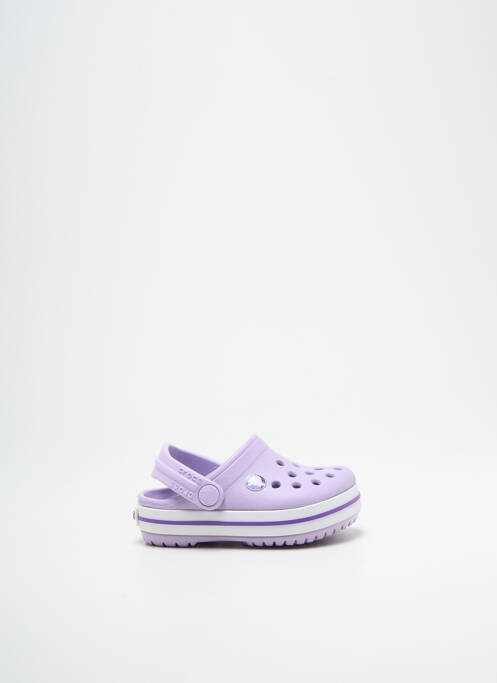 Mules/Sabots violet CROCS pour fille