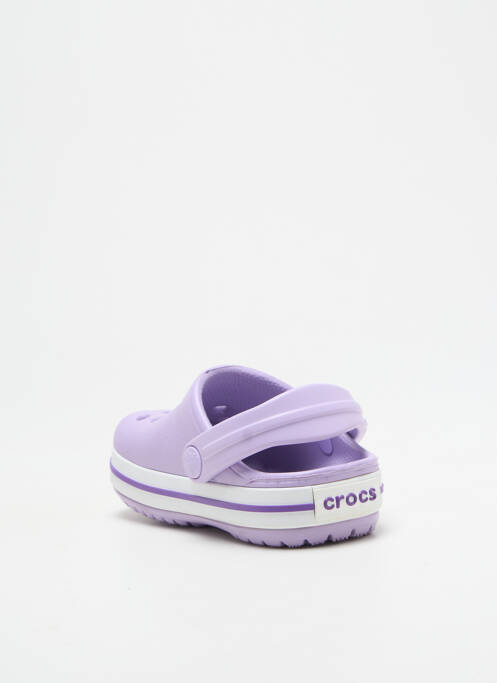 Mules/Sabots violet CROCS pour fille