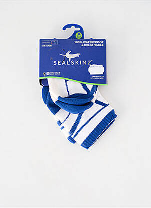 Chaussettes imprimé fantaisie bleu SEAL SKINZ homme