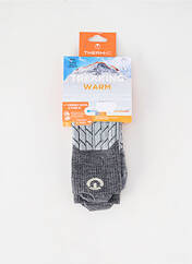 Chaussettes gris THERM-IC pour femme seconde vue