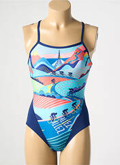 Maillot de bain 1 pièce bleu FUNKITA pour femme seconde vue