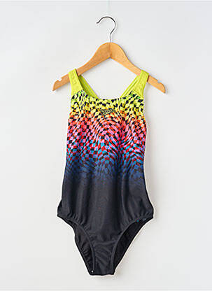 Maillot de bain 1 pièce noir SPEEDO pour fille