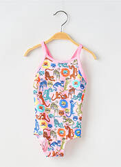 Maillot de bain 1 pièce rose FUNKITA pour fille seconde vue