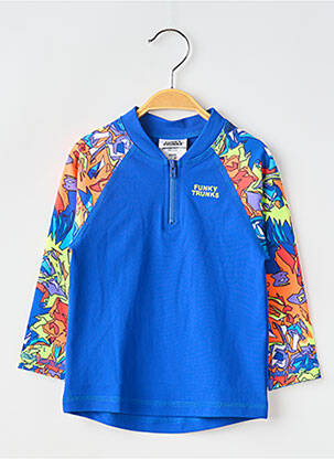 Maillot de bain 1 pièce bleu FUNKY TRUNKS pour garçon