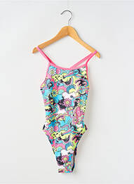 Maillot de bain 1 pièce imprimé fantaisie rose FUNKITA fille